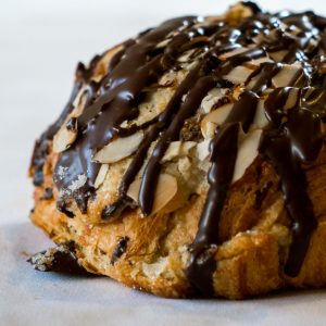 Double Baked Chocolate Almond Croissant